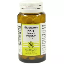 BIOCHEMIE 8 Natrium chloratum D 12 tabletter, 100 stk