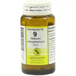 BIOCHEMIE 9 Natrium phosphoricum D 12 tabletter, 100 stk