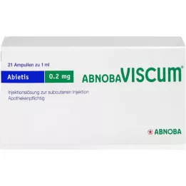 ABNOBAVISCUM Abietis 0,2 mg ampuller, 21 stk