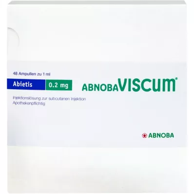 ABNOBAVISCUM Abietis 0,2 mg ampuller, 48 stk