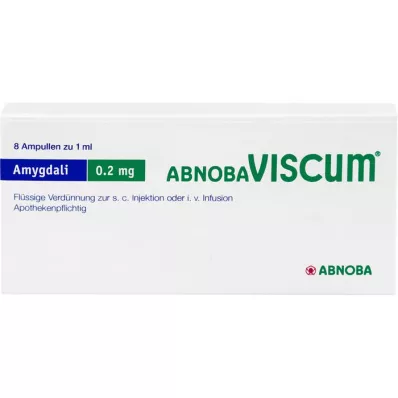 ABNOBAVISCUM Amygdali 0,2 mg ampuller, 8 stk
