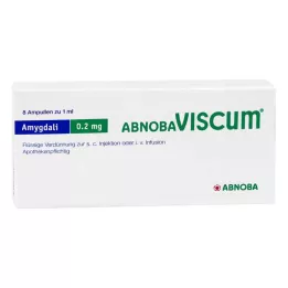 ABNOBAVISCUM Amygdali 0,2 mg ampuller, 8 stk
