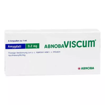 ABNOBAVISCUM Amygdali 0,2 mg ampuller, 8 stk ABNOBAVISCUM Amygdali 0,2 mg ampuller, 8 stk