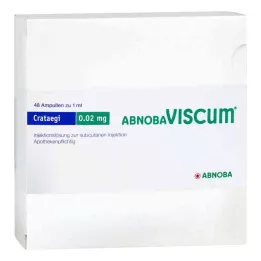 ABNOBAVISCUM Crataegi 0,02 mg ampuller, 48 stk