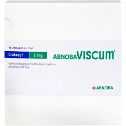 ABNOBAVISCUM Crataegi 2 mg ampuller, 48 stk