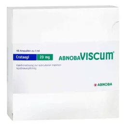 ABNOBAVISCUM Crataegi 20 mg ampuller, 48 stk