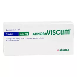 ABNOBAVISCUM Fraxini 0,02 mg ampuller, 8 stk