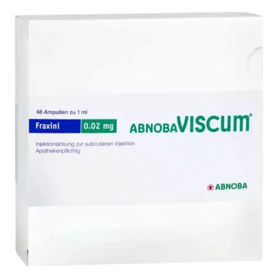 ABNOBAVISCUM Fraxini 0,02 mg ampuller, 48 stk