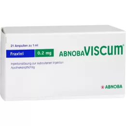 ABNOBAVISCUM Fraxini 0,2 mg ampuller, 21 stk