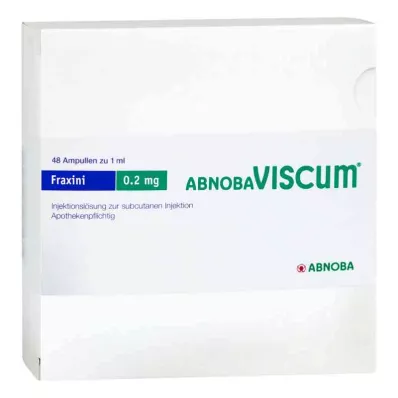 ABNOBAVISCUM Fraxini 0,2 mg ampuller, 48 stk