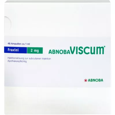 ABNOBAVISCUM Fraxini 2 mg ampuller, 48 stk