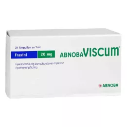 ABNOBAVISCUM Fraxini 20 mg ampuller, 21 stk