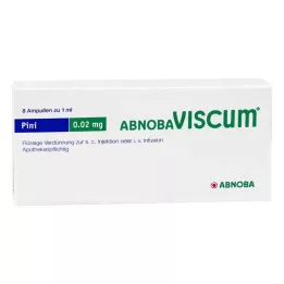 ABNOBAVISCUM Pini 0,02 mg ampuller, 8 stk