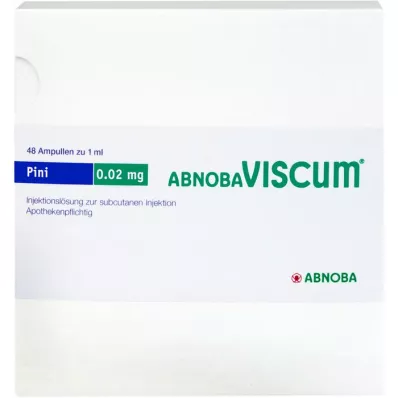 ABNOBAVISCUM Pini 0,02 mg ampuller, 48 stk