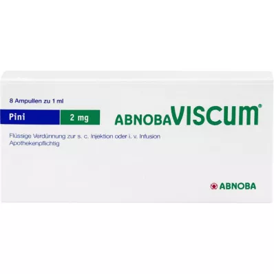 ABNOBAVISCUM Pini 2 mg ampuller, 8 stk