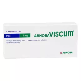 ABNOBAVISCUM Pini 2 mg ampuller, 8 stk