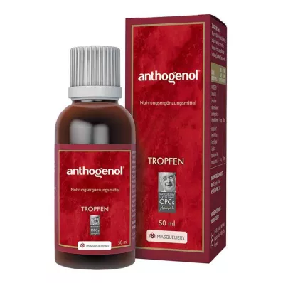 ANTHOGENOL Masquelier OPC Dråper, 50 ml ANTHOGENOL Masquelier OPC Dråper, 50 ml