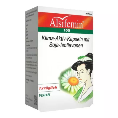 ALSIFEMIN 100 Climate-Active med soya 1x1 kapsler, 90 kapsler