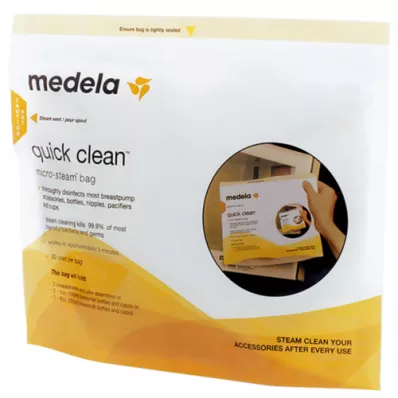 MEDELA Quick Clean-pose, 5 stk