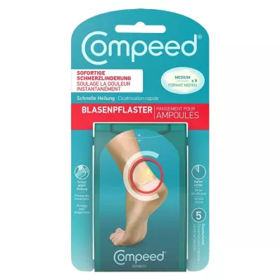 COMPEED Blistergips medium, 5 stk COMPEED Blistergips medium, 5 stk