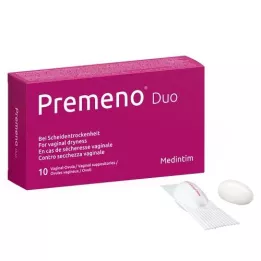 PREMENO Duo vaginal vagula, 10 stk