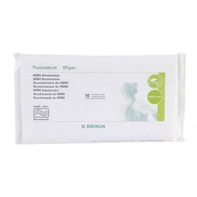 PRONTODERM Engangsservietter.MRSA Avkolonisering, 10 stk PRONTODERM Engangsservietter.MRSA Avkolonisering, 10 stk