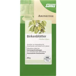 BIRKENBLÄTTER Økologisk te Betulae folium Salus, 80 g