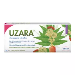 UZARA 40 mg belagte tabletter, 50 stk