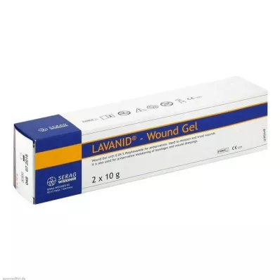 LAVANID Sårgel, 2X10 g LAVANID Sårgel, 2X10 g