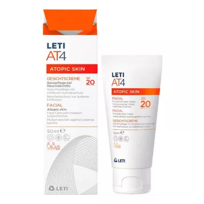 LETI AT4 ansiktskrem SPF 20, 50 ml
