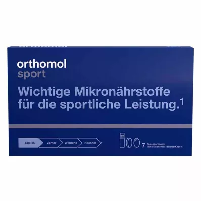 ORTHOMOL Sport ampulle/tablett/kapselkombinasjon, 7 stk