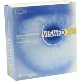VISMED lette øyedråper, 3X15 ml