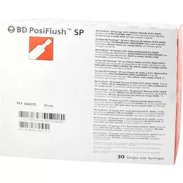 BD POSIFLUSH SP Forfylte sprøyter til spylesystem, 30X10 ml