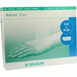 ASKINA Elastbandasje 4 cmx4 m løs, 20 stk