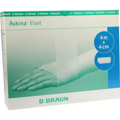 ASKINA Elastbandasje 4 cmx4 m løs, 20 stk ASKINA Elastbandasje 4 cmx4 m løs, 20 stk