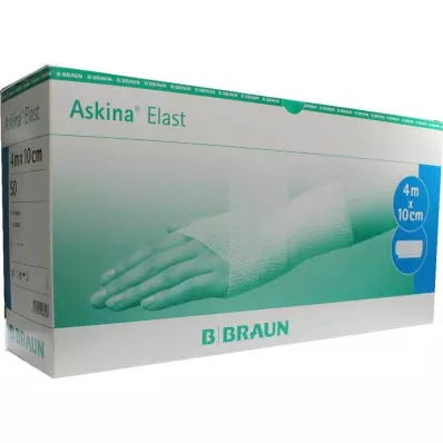 ASKINA Elastbandasje 10 cmx4 m løs, 50 stk ASKINA Elastbandasje 10 cmx4 m løs, 50 stk