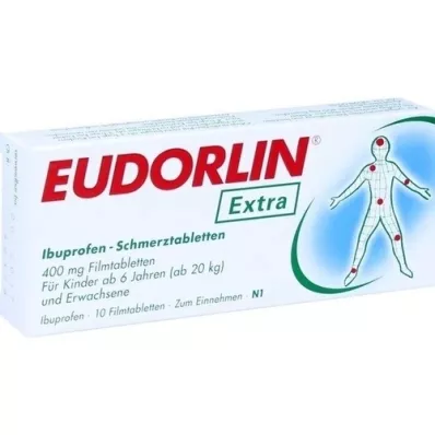 EUDORLIN ekstra smertestillende Ibuprofen, 10 stk