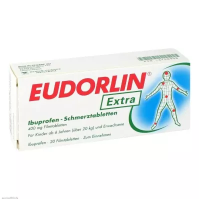 EUDORLIN ekstra smertestillende Ibuprofen, 20 stk