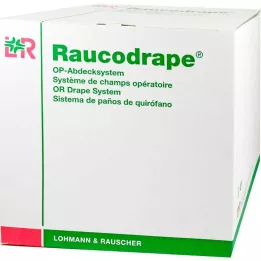 RAUCODRAPE N Øreperforert duk 175x240 cm 2-lags sk, 11 stk