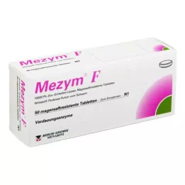 MEZYM F enterotabletter, 50 stk