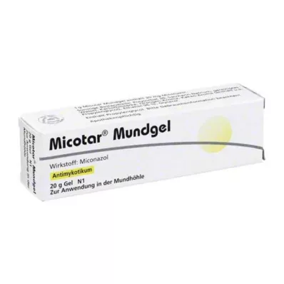 MICOTAR Munngel, 20 g