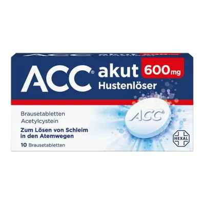 ACC akutt 600 brusetabletter, 10 stk ACC akutt 600 brusetabletter, 10 stk