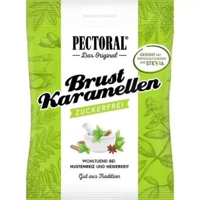 PECTORAL Pose med sukkerfrie brystkarameller, 60 g