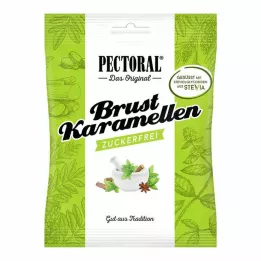PECTORAL Pose med sukkerfrie brystkarameller, 60 g
