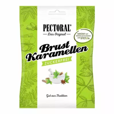 PECTORAL Pose med sukkerfrie brystkarameller, 60 g PECTORAL Pose med sukkerfrie brystkarameller, 60 g