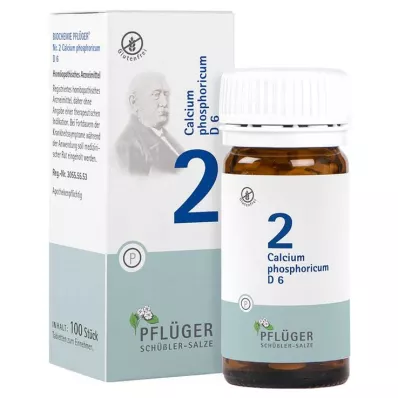 BIOCHEMIE Ploughmans Plaster 2 Calcium phosphoricum D 6 tbl, 100 stk BIOCHEMIE Ploughmans Plaster 2 Calcium phosphoricum D 6 tbl, 100 stk