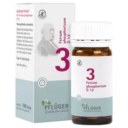 BIOCHEMIE Ploughmans Plaster 3 Ferrum phosphoricum D 12 tbl, 100 stk