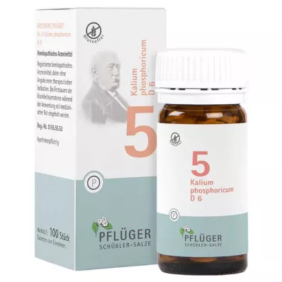 BIOCHEMIE Ploughmans Plaster 5 Kalium phosphoricum D 6 tbl, 100 stk BIOCHEMIE Ploughmans Plaster 5 Kalium phosphoricum D 6 tbl, 100 stk