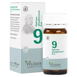 BIOCHEMIE Ploughmans Plaster 9 Natrium phosphoricum D 6 tbl, 100 stk