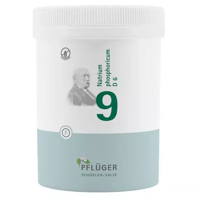 Biokjemi Pflueger 9 Natrum phosphoricum D 6 tabletter, 1000 stk